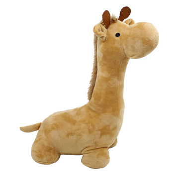 Giraffe Fabric Door Stop - Brown