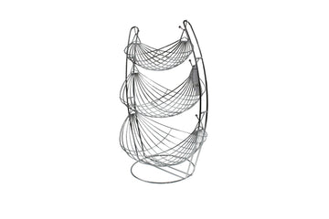 Apollo 2 Tier Chrome Wire Basket