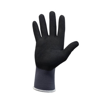 12Pcs Large Black Cut Resistant Nitrile Flexi Grip Work Glove