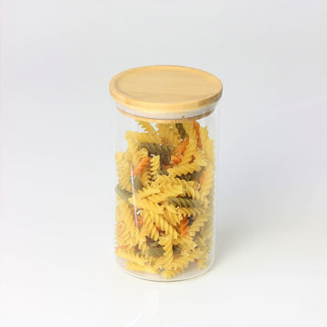 1.3L Borosilicate Tall Glass Pasta Jar