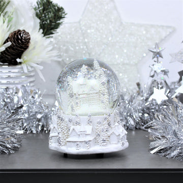 Wind Up Musical House Snowglobe