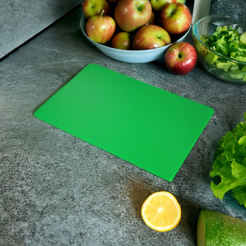 PE Plastic Green Professional Chopping Board  for Salads & Fruits