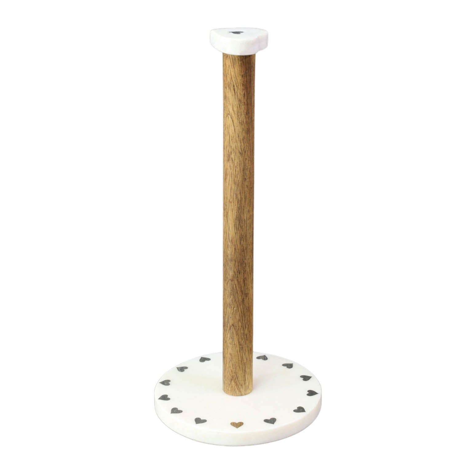 Roll Holder Heart Shape Cream