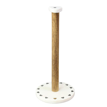 Roll Holder Heart Shape Cream