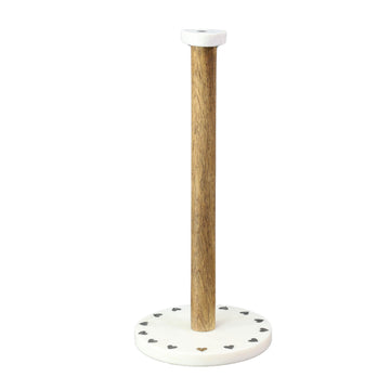 Roll Holder Heart Shape Cream