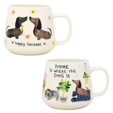 400ml Coffee Mug Dog Design