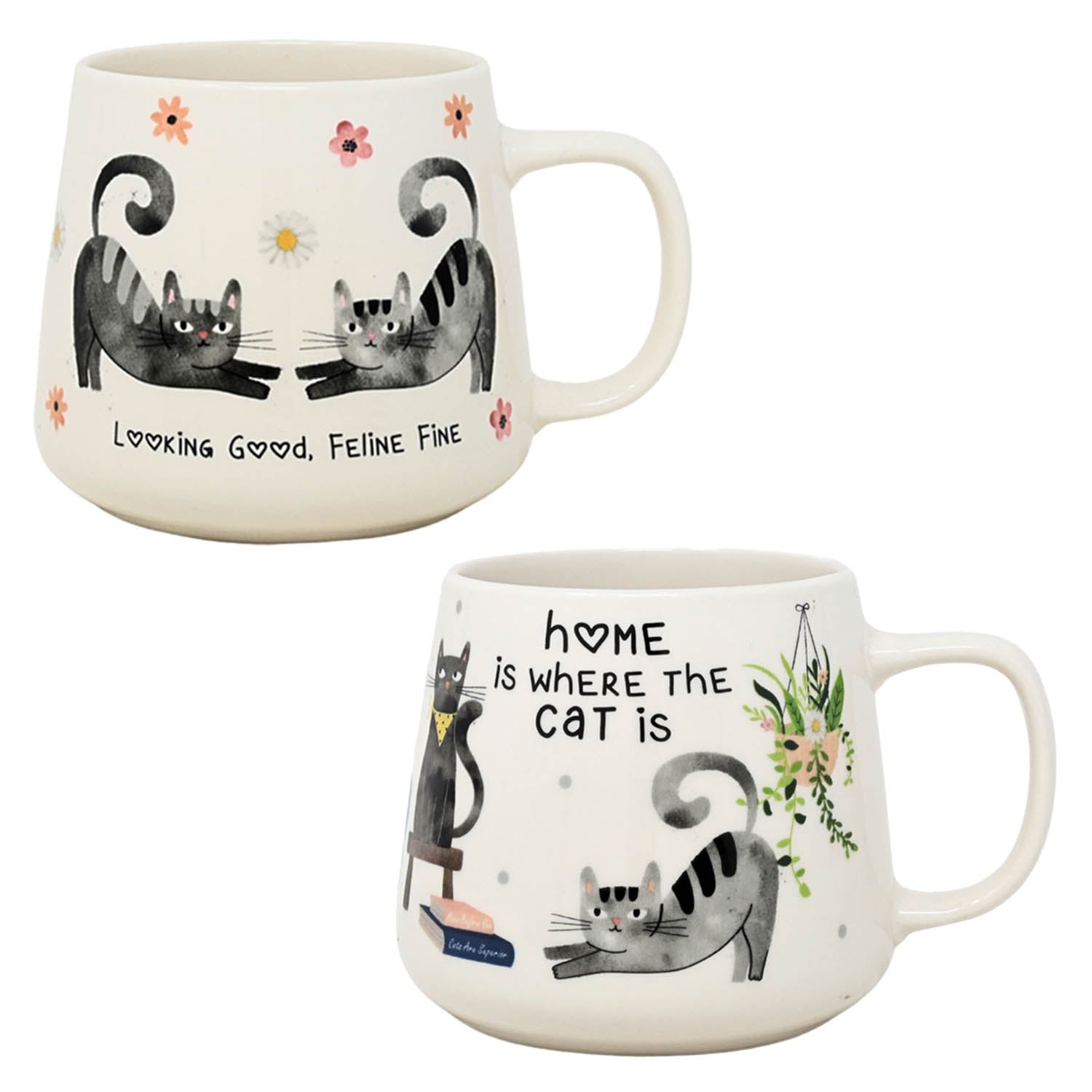 400ml Coffee Mug Cat Design