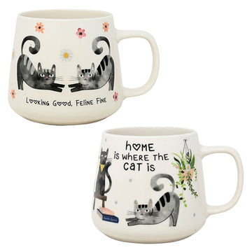 400ml Coffee Mug Cat Design