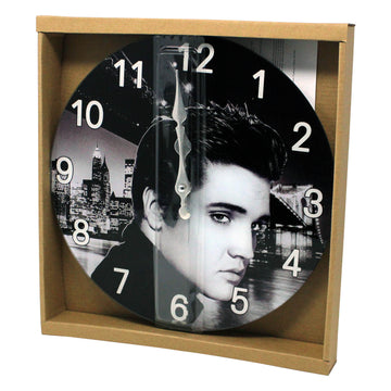 Hometime Collection Vintage Elvis Presley Wall Clock 30cm
