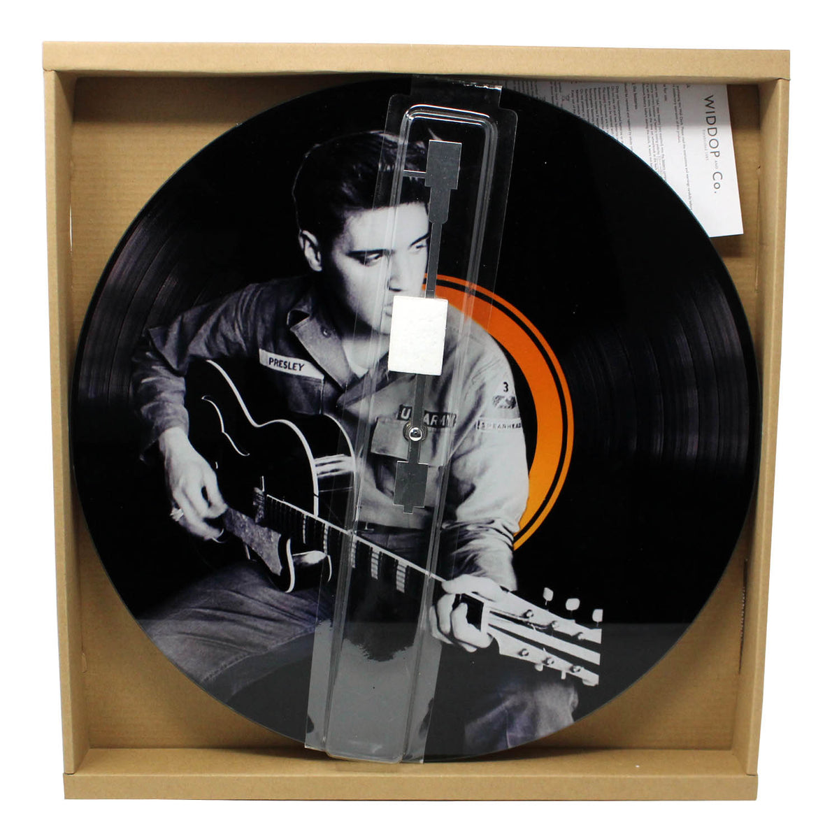 Hometime Collection Large Quartz  Elvis Wall Clock 38cm