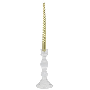 Clear Candle Holder