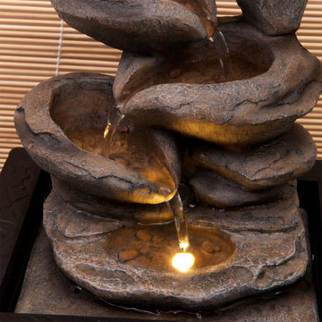 Eternal Bowls Indoor LED Fountain