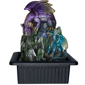 Dragon Lair Indoor LED Fountain