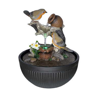 Radiant Robins Water Indoor LED Fountain
