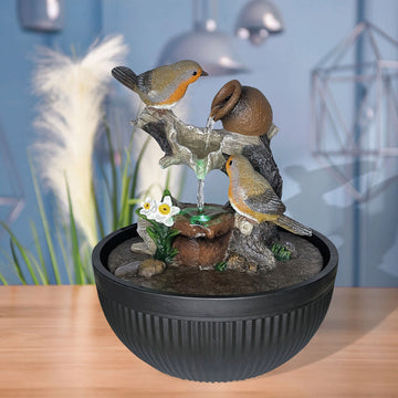 Radiant Robins Water Indoor LED Fountain