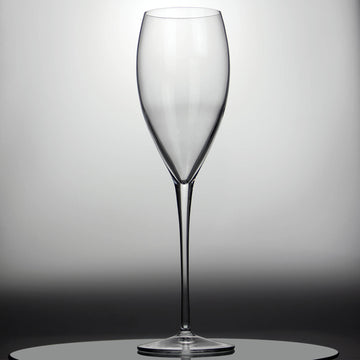 Set of 4 'Davenport' Crystal Glass Flutes