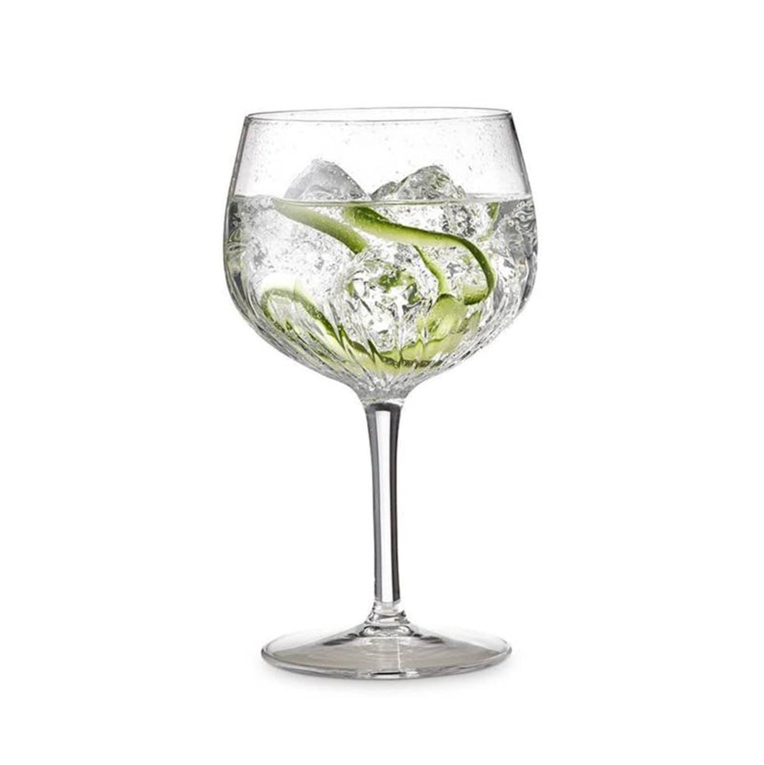 4Pcs 800ml Luigi Bormioli Mixology Gin Glasses Set