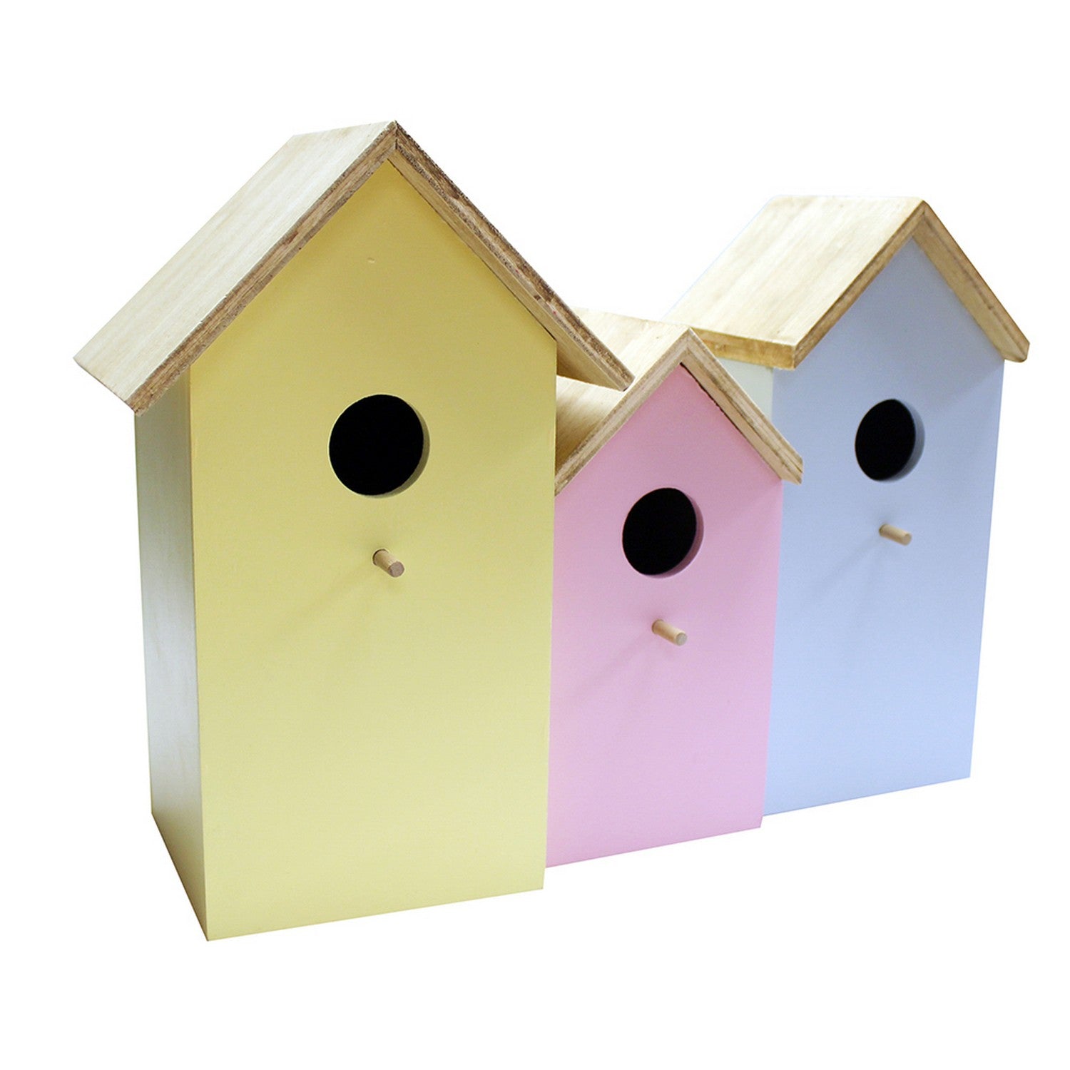 Kingfisher 3-in-1 Wooden Hanging Nesting Bird House