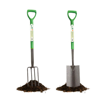 Kingfisher 2-Piece Garden Fork & Spade Set