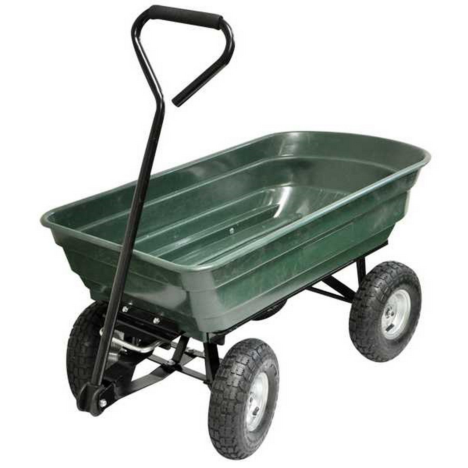 Kingfisher 4-Wheel Tipping Action Garden Cart