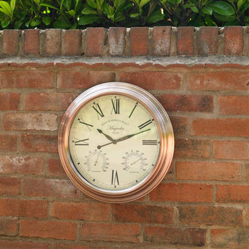 15in Magnolia Wall Clock