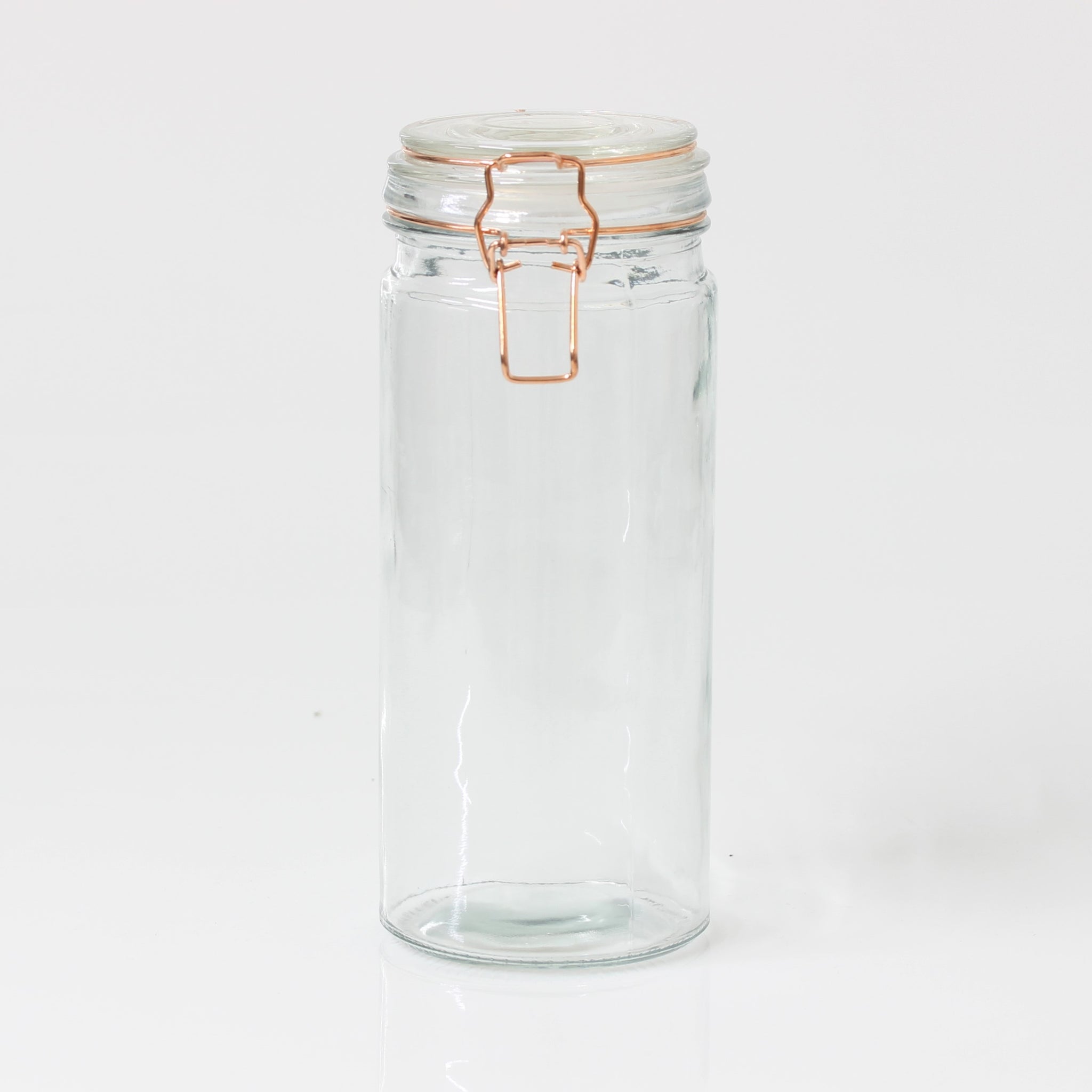 1.8 Litres Glass Storage Preserving Jar Clip Top Lid