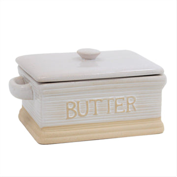 Stoneware Butter Dish Keeper