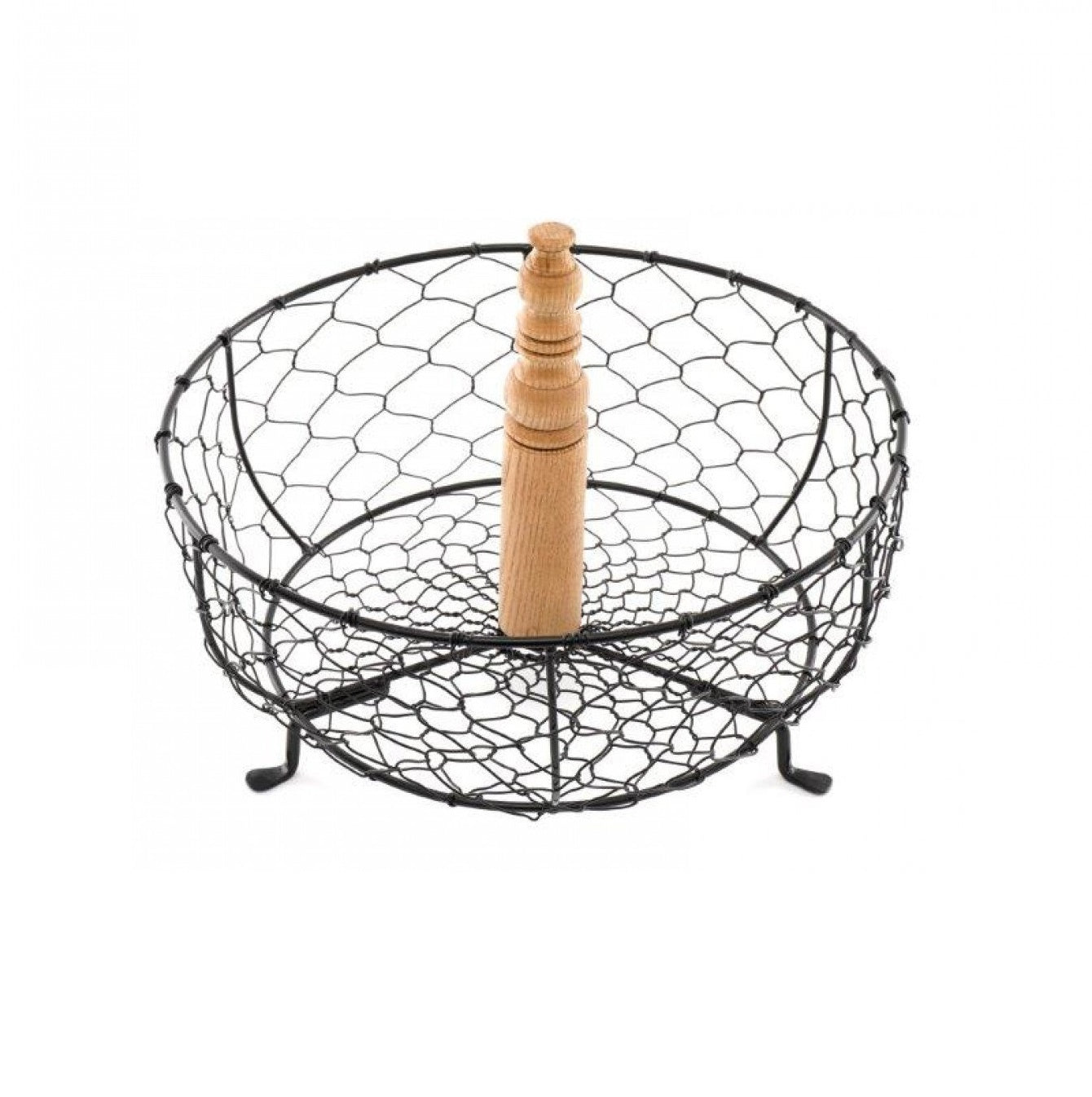 Metal Wire Mesh Basket Fruit Vegetable Storage Bowl