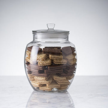 2Pcs Kilner 2L Glass Lid Airtight Storage Jars