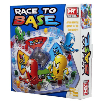 Traditional Classic Indoor Kids Race to Base Fun Board Game