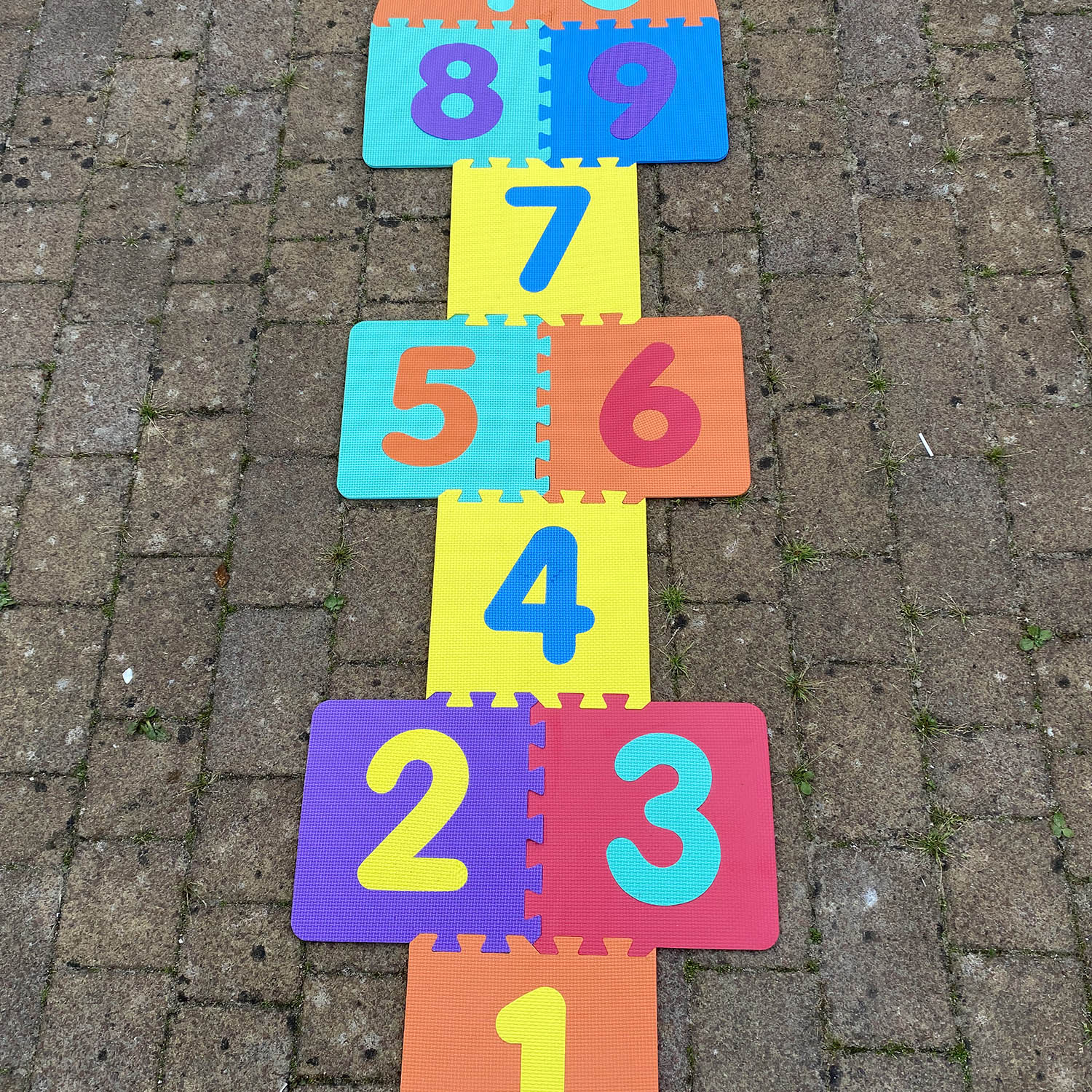 Giant Hopscotch Garden Game