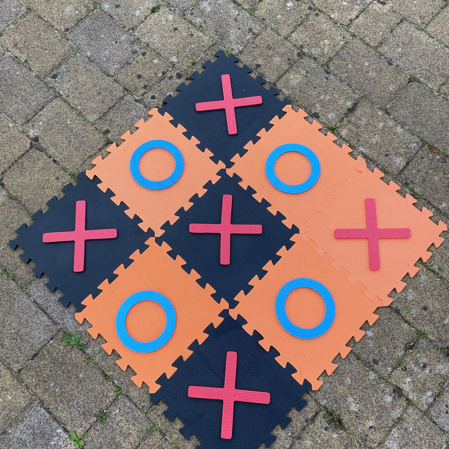 Giant EVA Foam Noughts & Crosses Garden Game