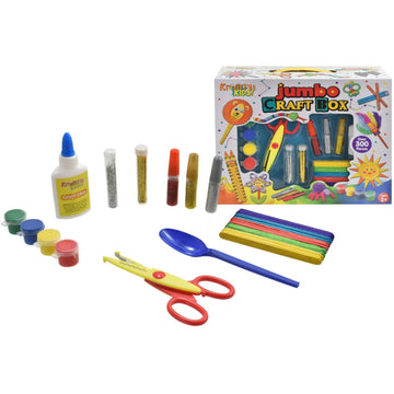 300 Pcs Jumbo Kids Craft Box Creativity Activity Set