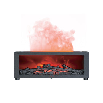 Ember Black Fireplace Shaped Ultrasonic Diffuser