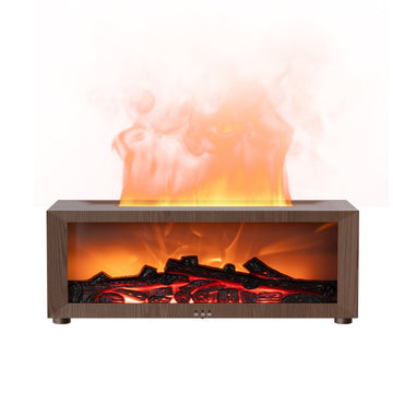 Ember Wood Fireplace Shaped Ultrasonic Diffuser