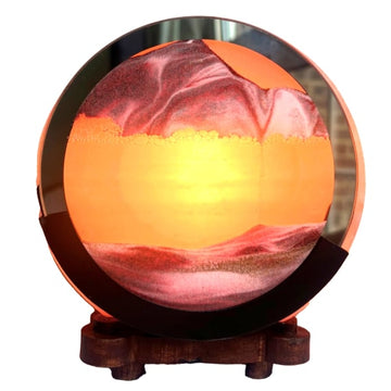 Himalayan Salt Round Lamp Red Sand 3.5KG