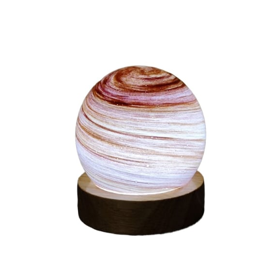 Celestial Sunset Planetary Glass LED Lamp