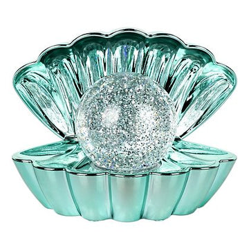 Metallic Mint Clam Shell Night Light LED Lamp