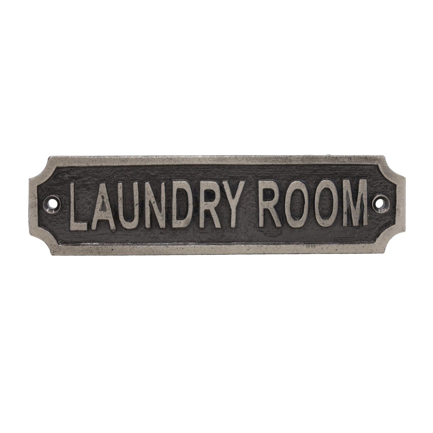 Metal Laundry Room Signage