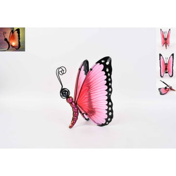Cerise Pink Fairy Butterfly LED Lamp