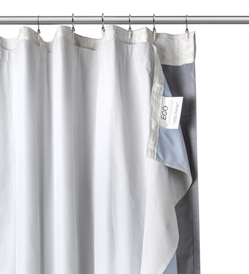 Total Blackout Curtains Linings 3 Pass Pencil Pleat Top Pair 46x51" White