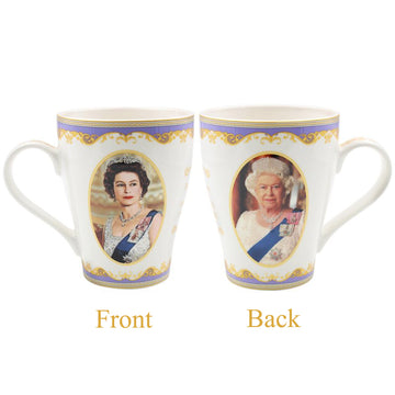 Queen Elizabeth II 350ml Fine China Mug