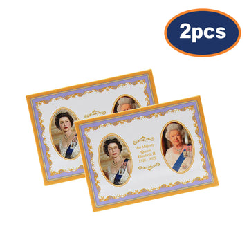 2pcs Queen Elizabeth II Fridge Magnet