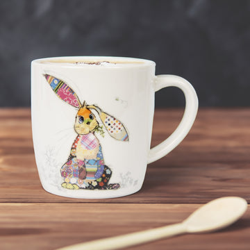 350ml Bug Art Binky Bunny Ceramic Mug