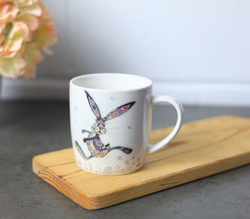 Fine China 350ml Mug Bug Art Hesper Hare Coffee Cup