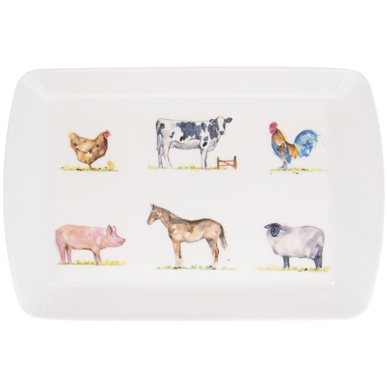 Country Life Farm Small Serving Tray