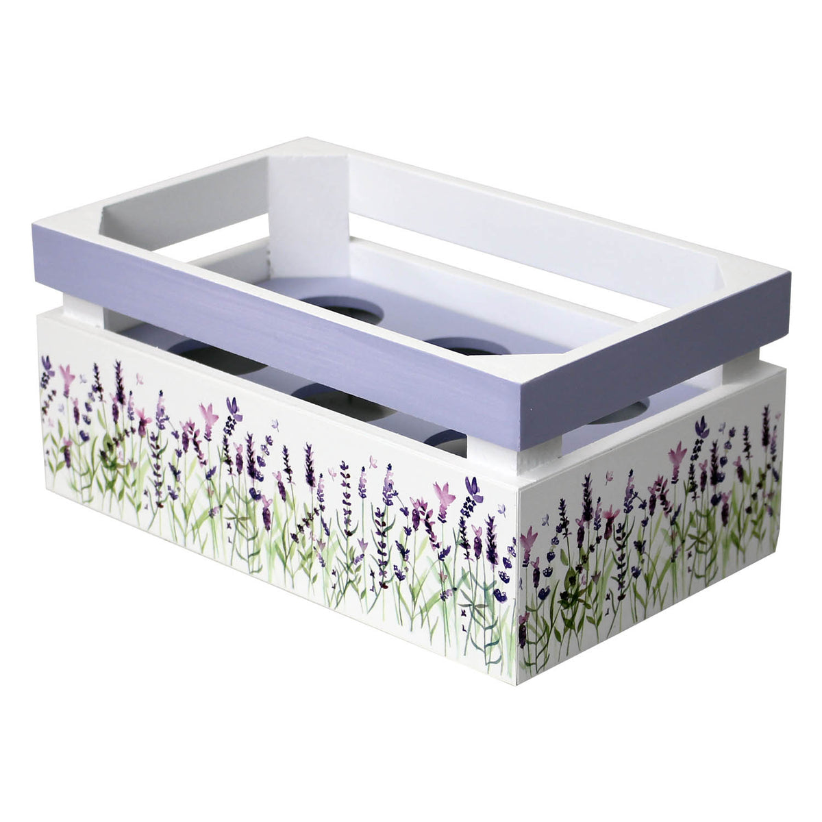 Lavender 6 Eggs Crate Holder