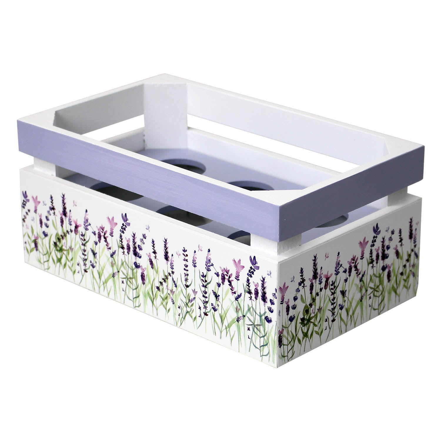 Lavender 6 Eggs Crate Holder