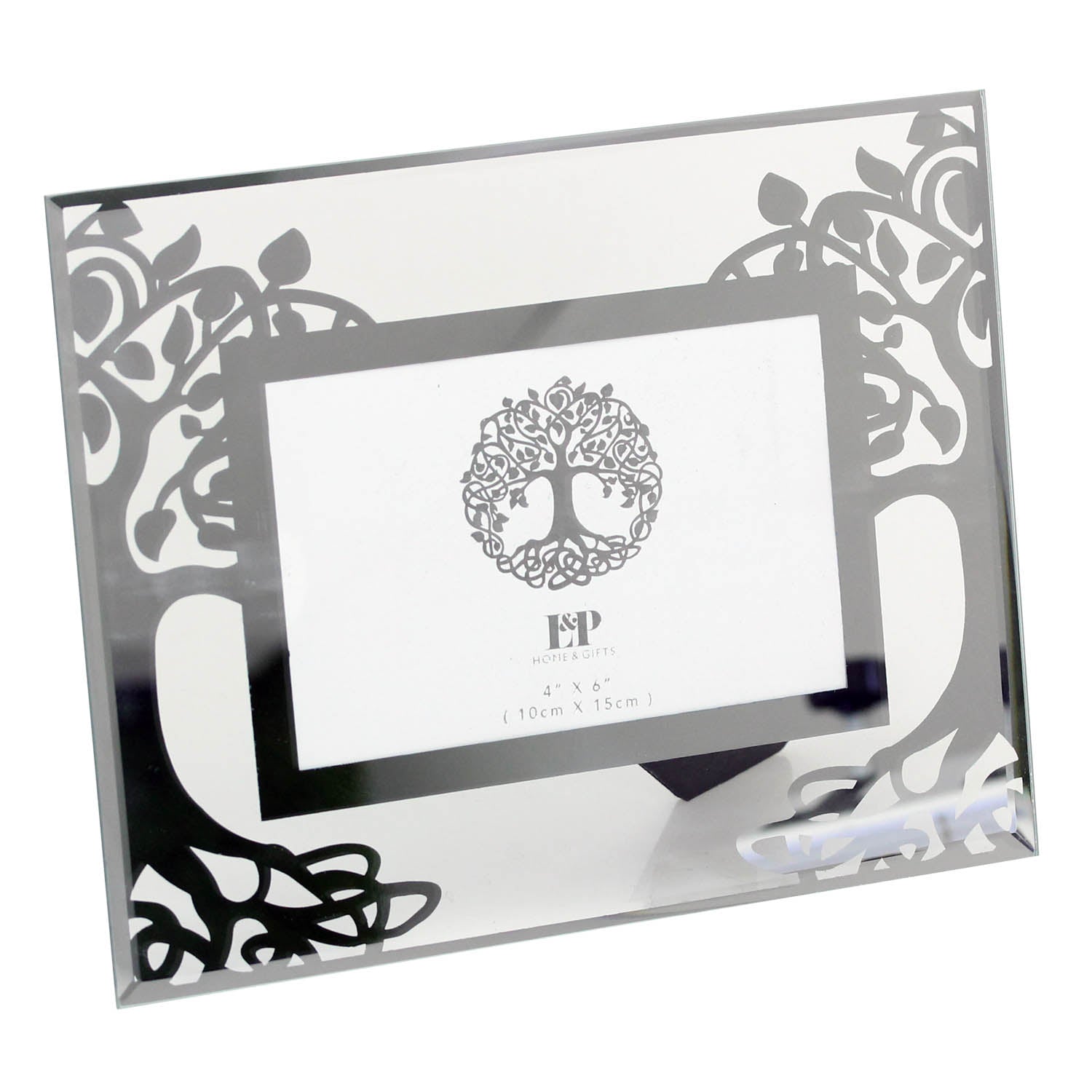 6x4inch Mirrored Tree of Life Picture Frame