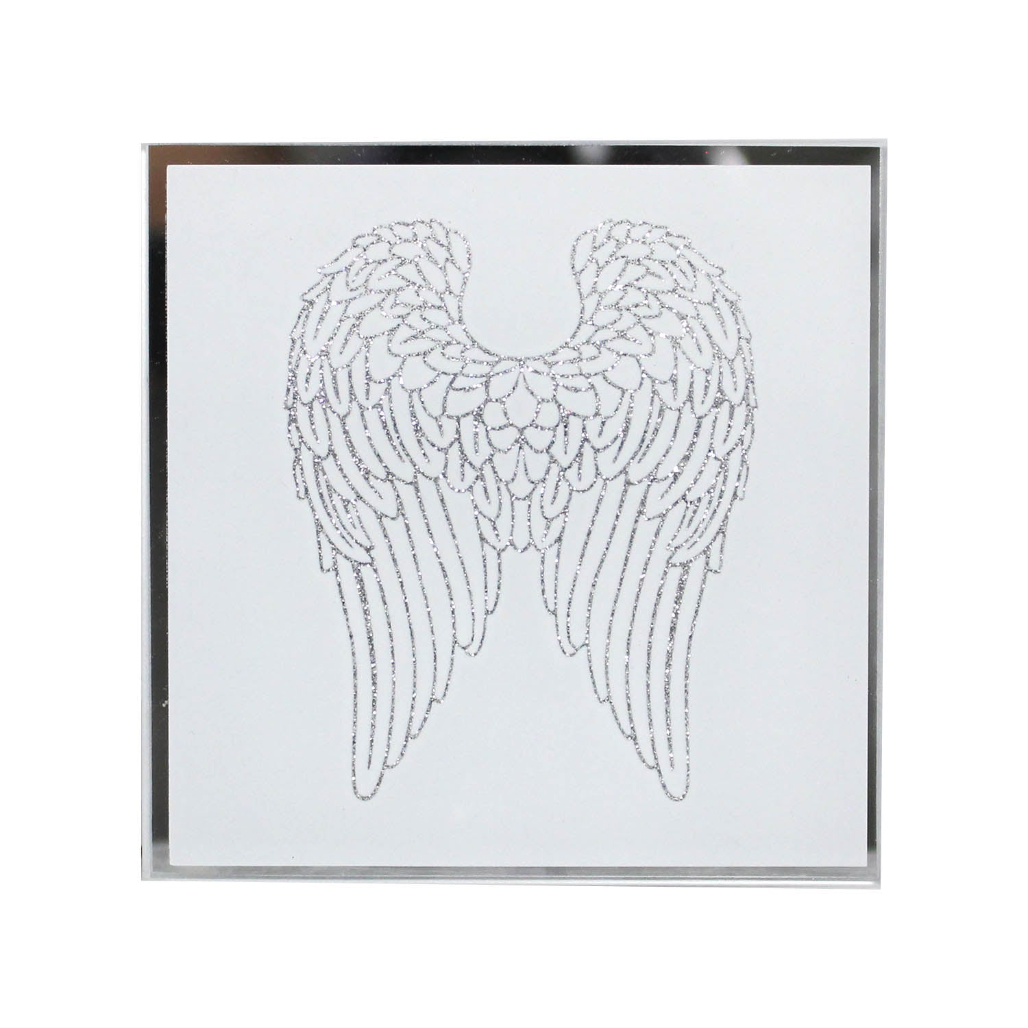 Set of 4 Angel Wings Design Coaster